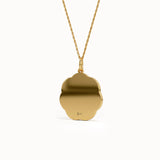 Gold Sakura Pendant Necklace - BRENNMORE 