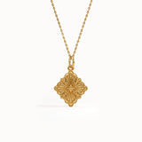 Unique Gold Motif Necklace