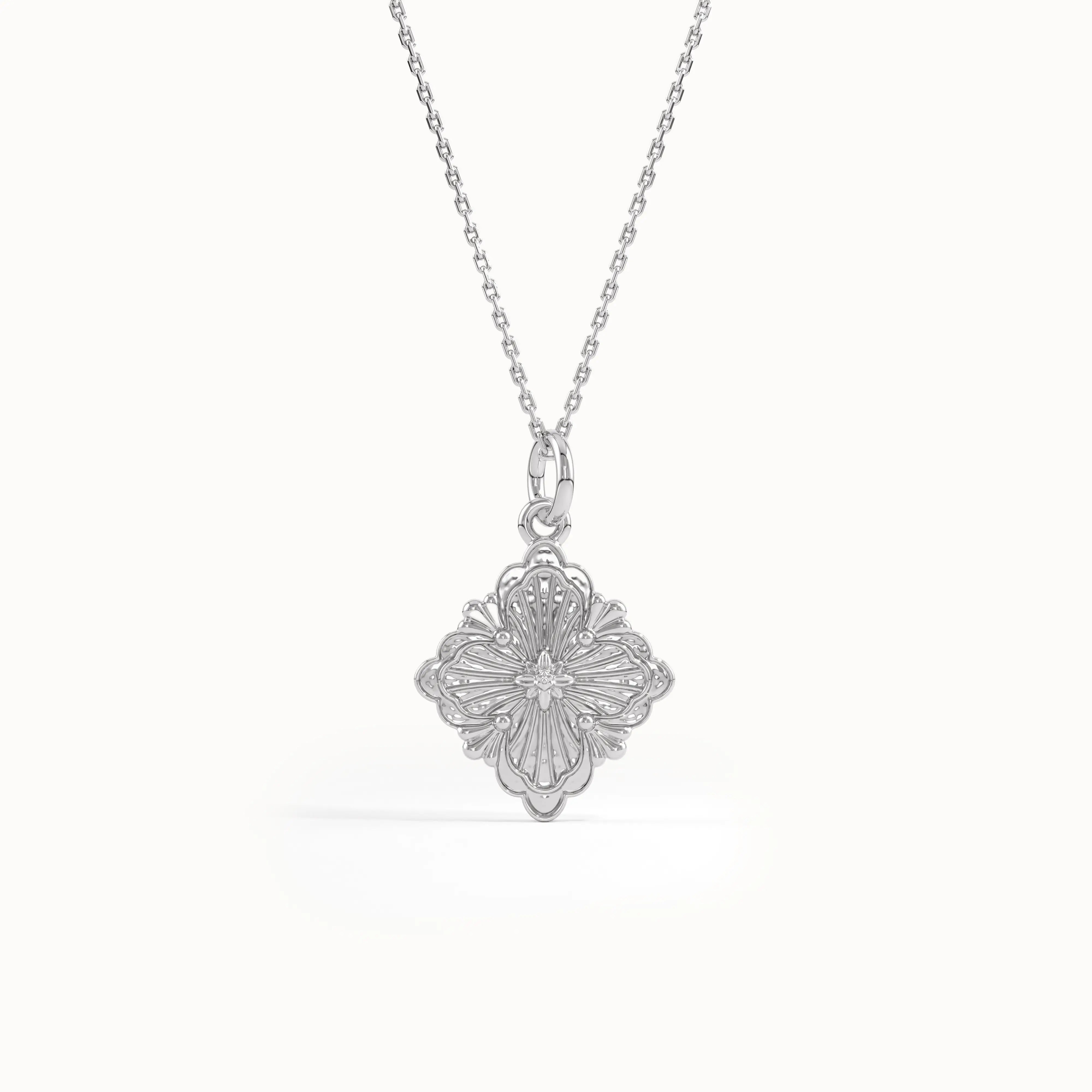 Unique Gold Motif Necklace