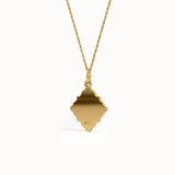 Unique Gold Motif Necklace