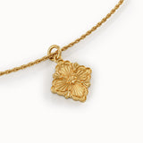 Unique Gold Motif Necklace
