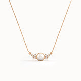 14k Gold Pearl Necklace - BRENNMORE 