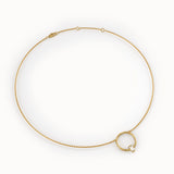 Baguette Karma Necklace in Gold - BRENNMORE 