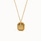 Dainty Small Octagon Charm Pendant - BRENNMORE 