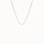 Slim Link Chain Necklace in 14k Gold - BRENNMORE 