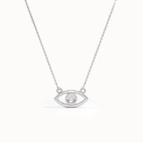 Evil Eye Necklace in Gold - BRENNMORE 