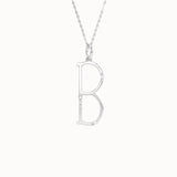 Slim Initial Pendant Necklace