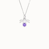 Aquarius Amethyst Pendant Necklace - BRENNMORE 