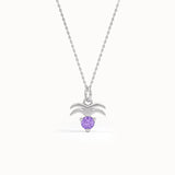 Aquarius Amethyst Pendant Necklace - BRENNMORE 