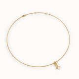 Gemini Pearl Pendant Necklace - BRENNMORE 