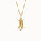 Gemini Pearl Pendant Necklace - BRENNMORE 