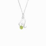 Leo Peridot Pendant Necklace - BRENNMORE 
