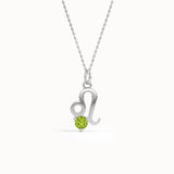 Leo Peridot Pendant Necklace - BRENNMORE 