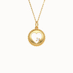 Heart Cut Out Pendant Necklace - BRENNMORE 