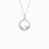 Heart Cut Out Pendant Necklace - BRENNMORE 