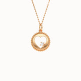 Heart Cut Out Pendant Necklace - BRENNMORE 