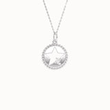 Star Cut Out Pendant Necklace - BRENNMORE 