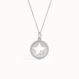 Star Cut Out Pendant Necklace - BRENNMORE 
