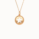 Star Cut Out Pendant Necklace - BRENNMORE 