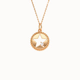 Star Cut Out Pendant Necklace - BRENNMORE 