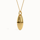 Oval Northstar Celestial Pendant - BRENNMORE 