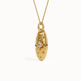 Oval Northstar Celestial Pendant - BRENNMORE