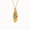 Oval Northstar Celestial Pendant - BRENNMORE