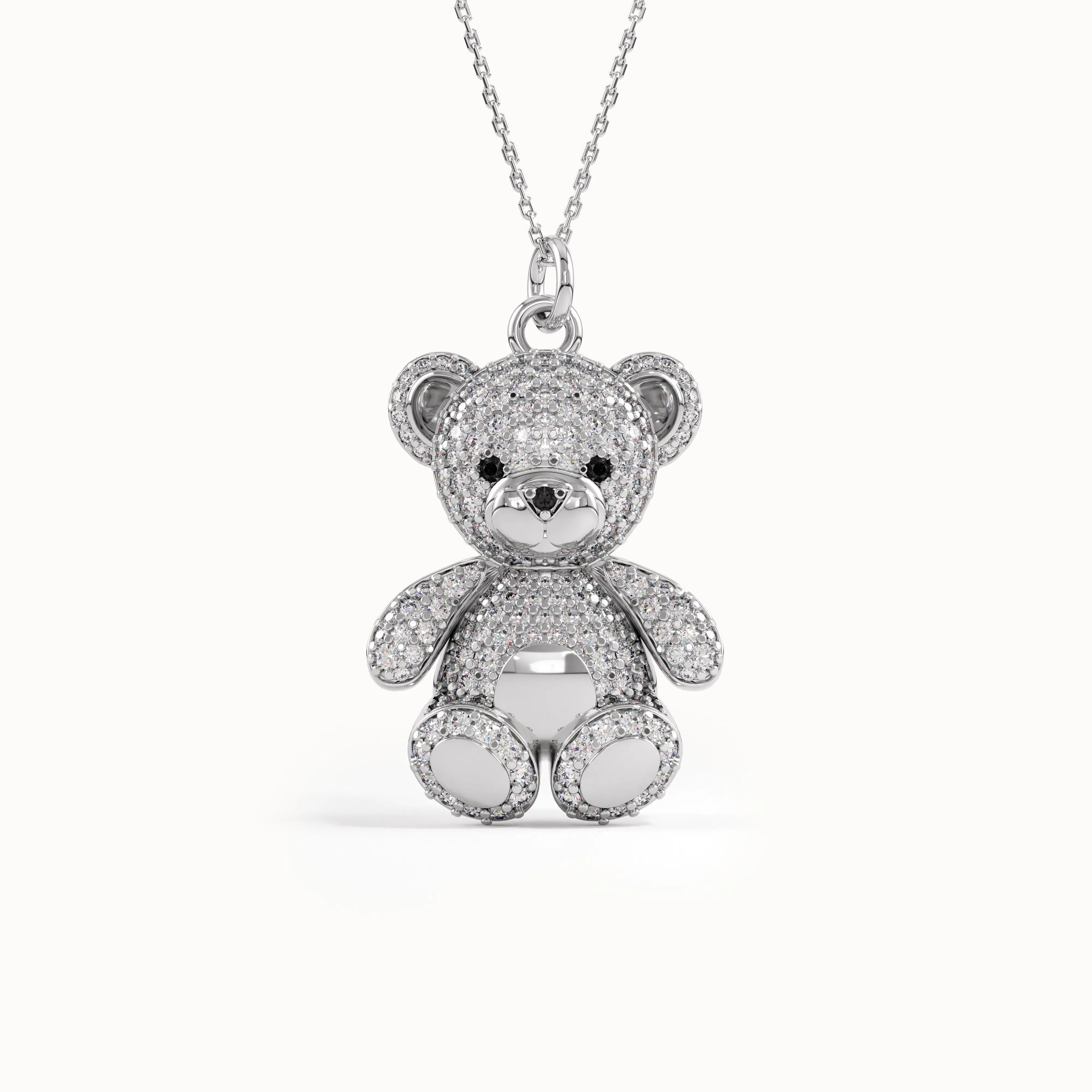 Teddy Bear Gold Pendant - BRENNMORE 