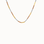Mixed Gold Beaded Necklace for Women - BRENNMORE 