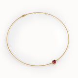 Heart Family Birthstone Necklace - BRENNMORE 