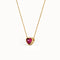 Heart Family Birthstone Necklace - BRENNMORE 