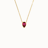 Pear Family Birthstone Necklace - BRENNMORE 