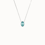 Oval Family Birthstone Necklace - BRENNMORE 