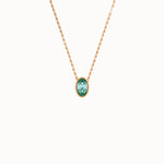 Oval Family Birthstone Necklace - BRENNMORE 