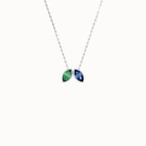 Marquise Family Birthstone Necklace