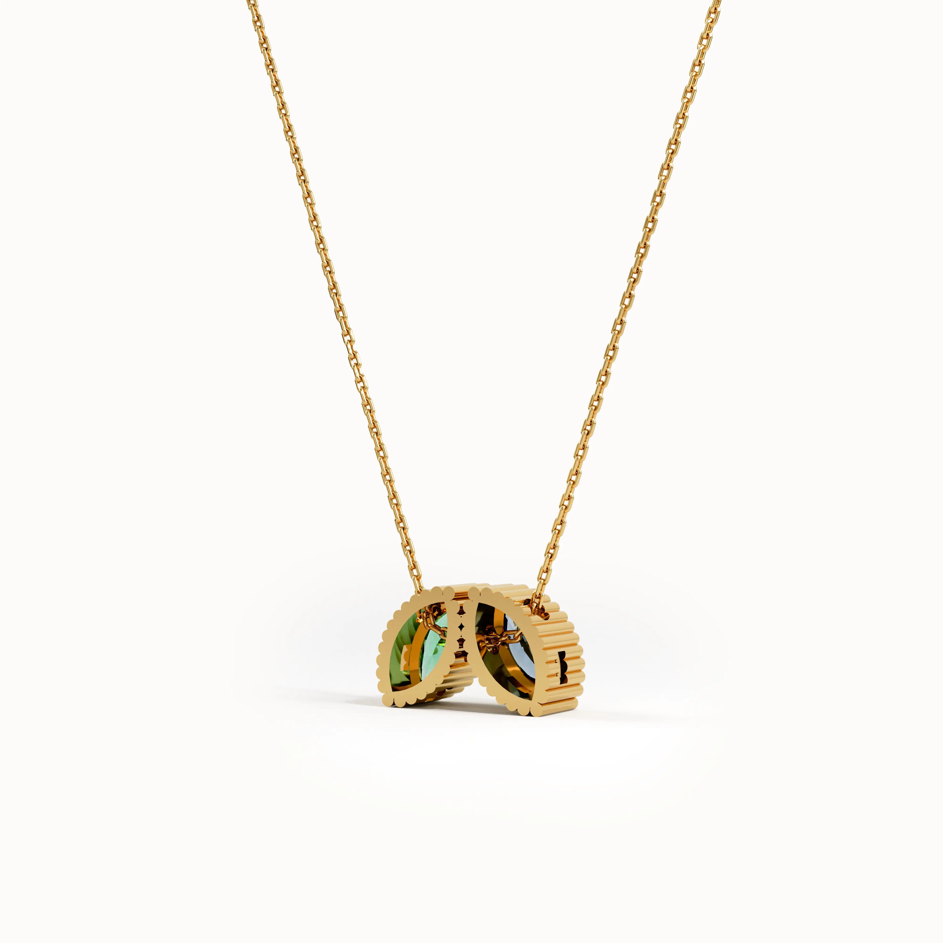 Marquise Family Birthstone Necklace - BRENNMORE 
