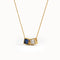 Square Family Birthstone Necklace - BRENNMORE 