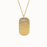 Pave Lab Diamond Pendant Necklace - BRENNMORE 