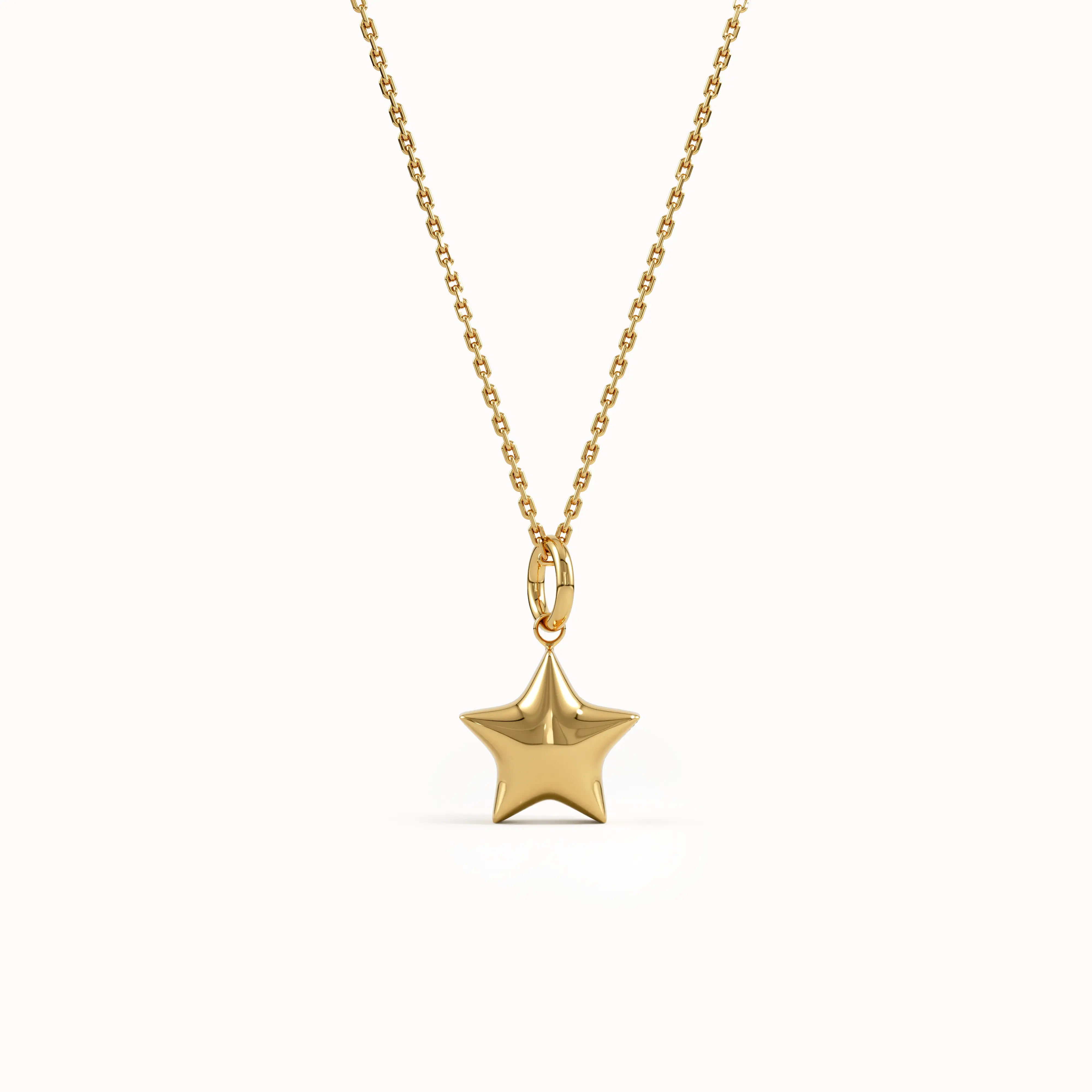 Puffy Star Pendant for Women - BRENNMORE 
