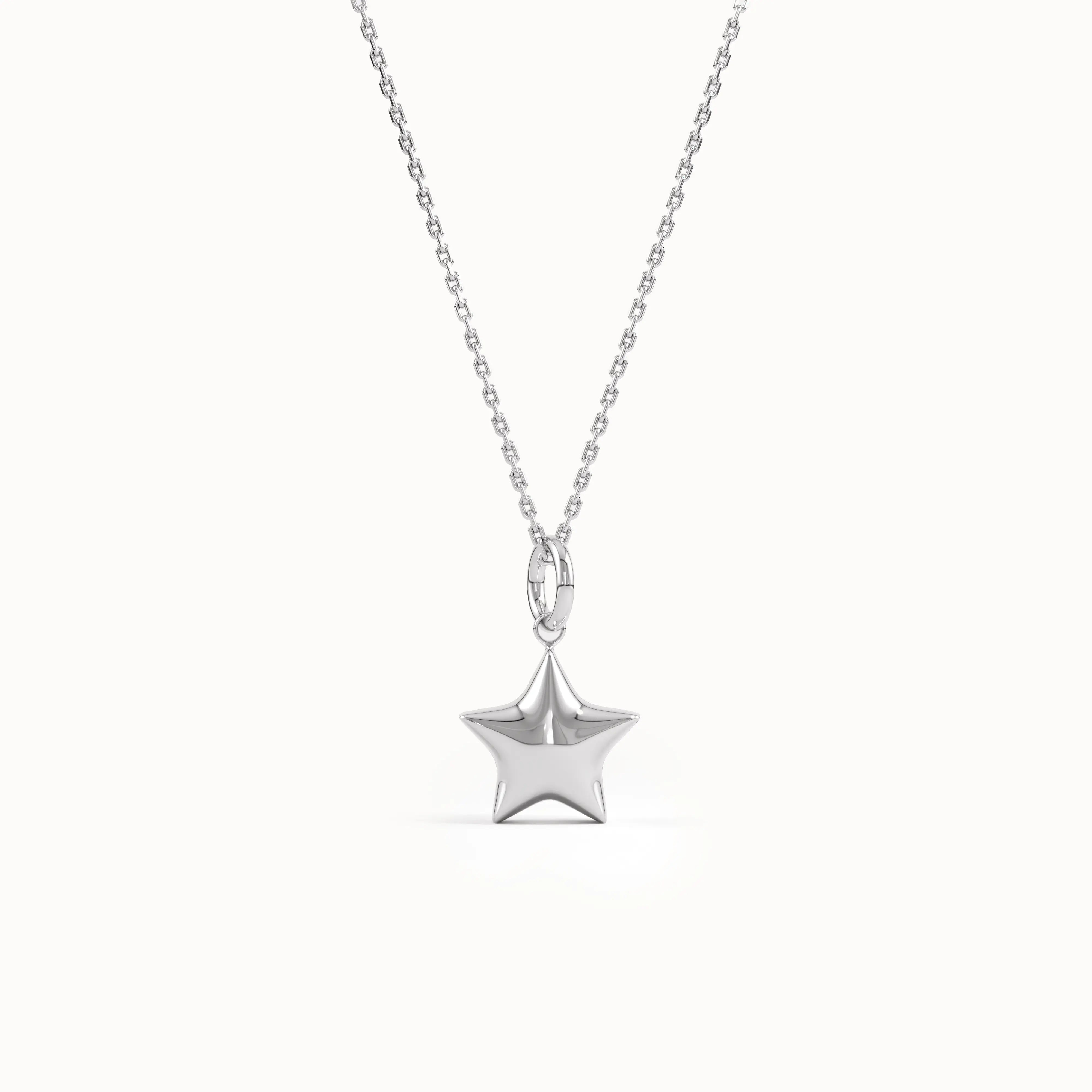 Puffy Star Pendant for Women - BRENNMORE 