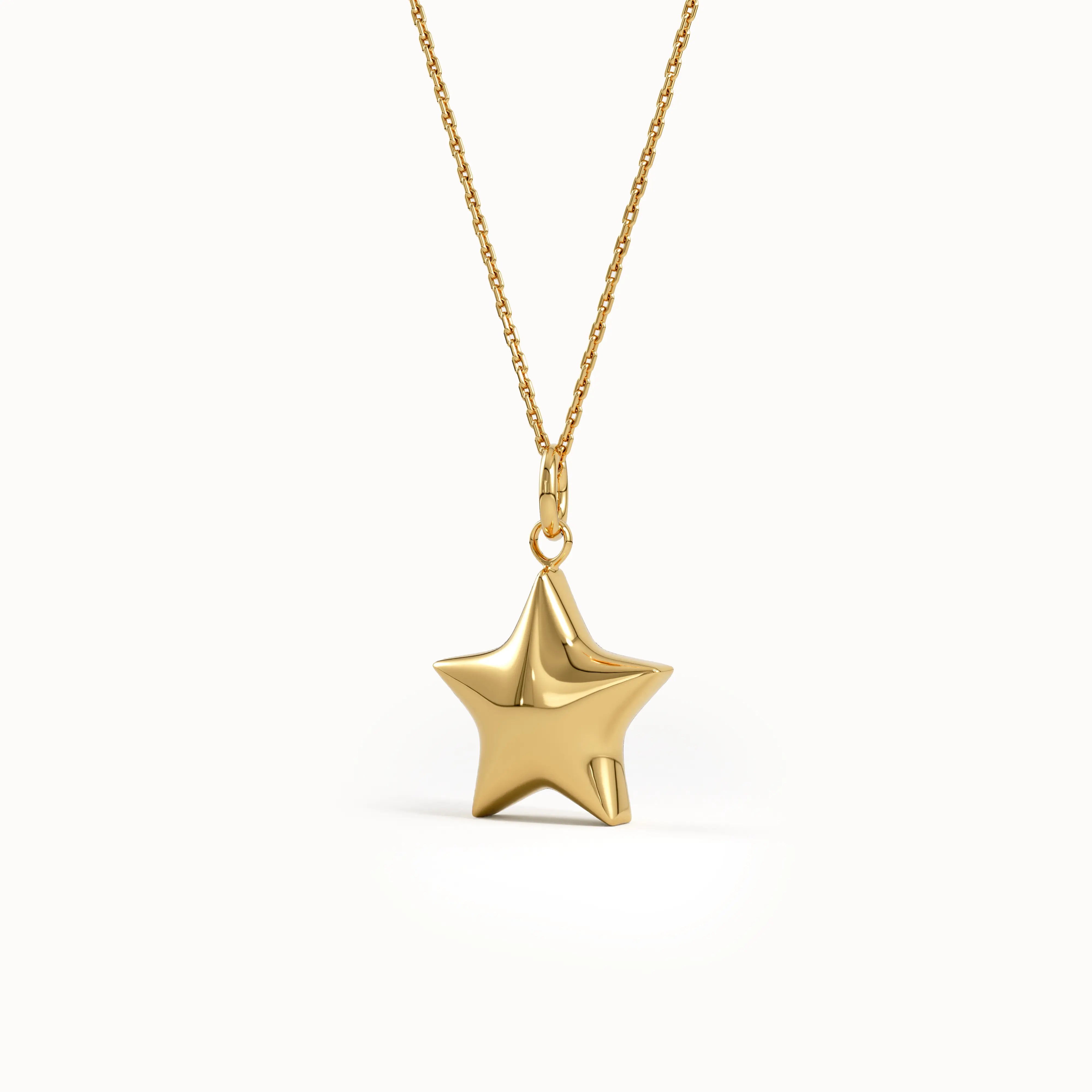 Puffy Star Pendant for Women - BRENNMORE 