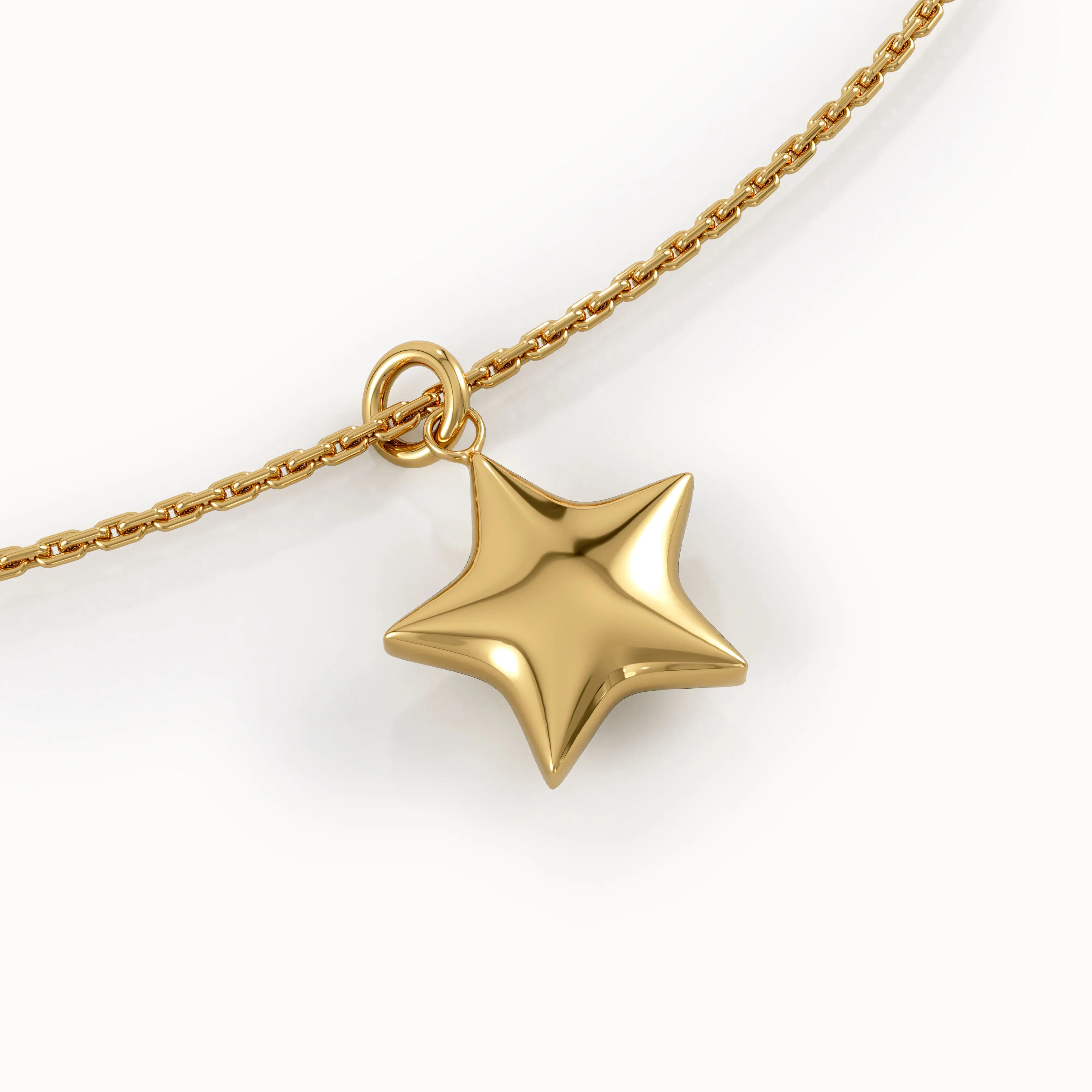Puffy Star Pendant for Women - BRENNMORE 