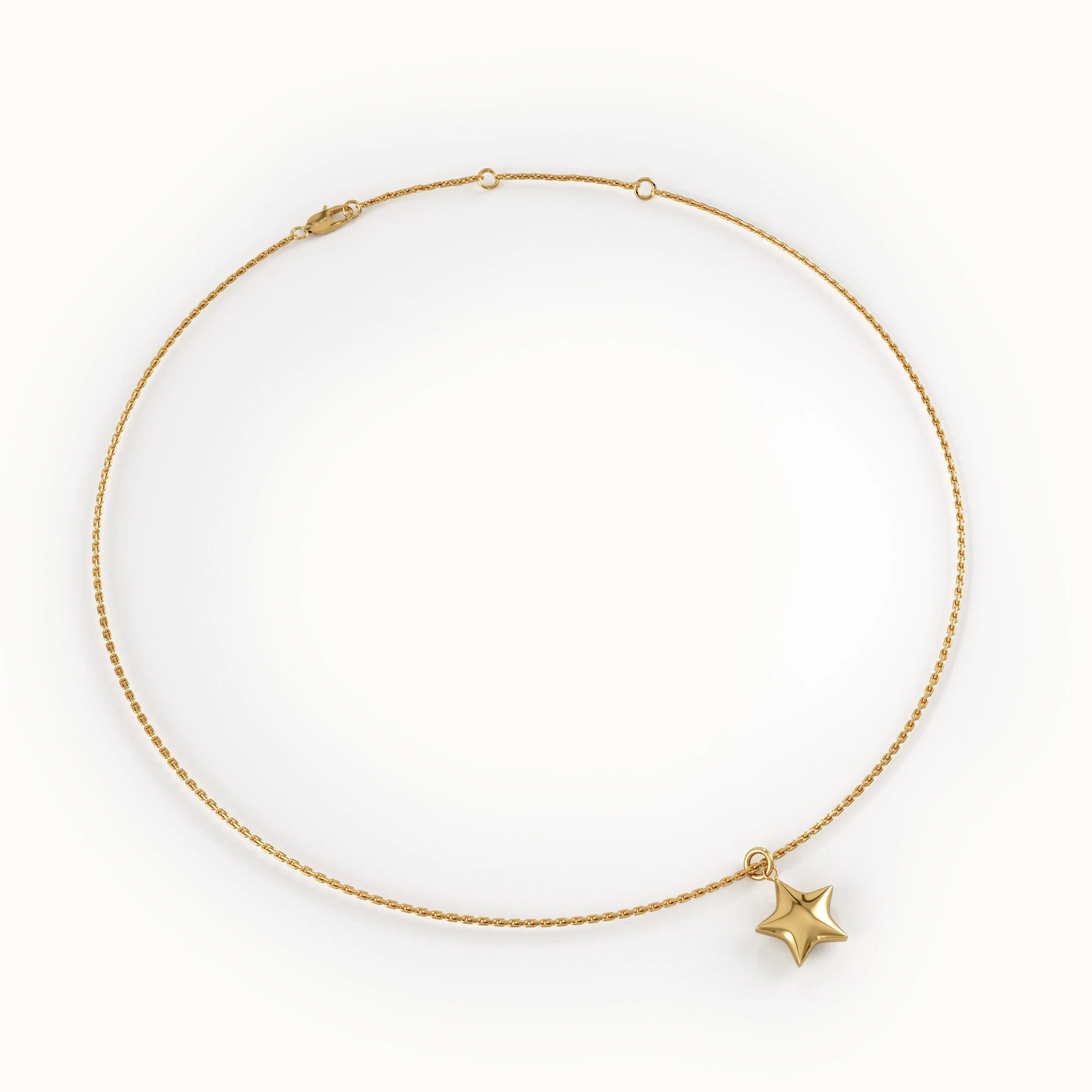 Puffy Star Pendant for Women - BRENNMORE 