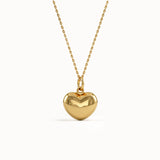 Puffy Heart Pendant for Women - BRENNMORE 