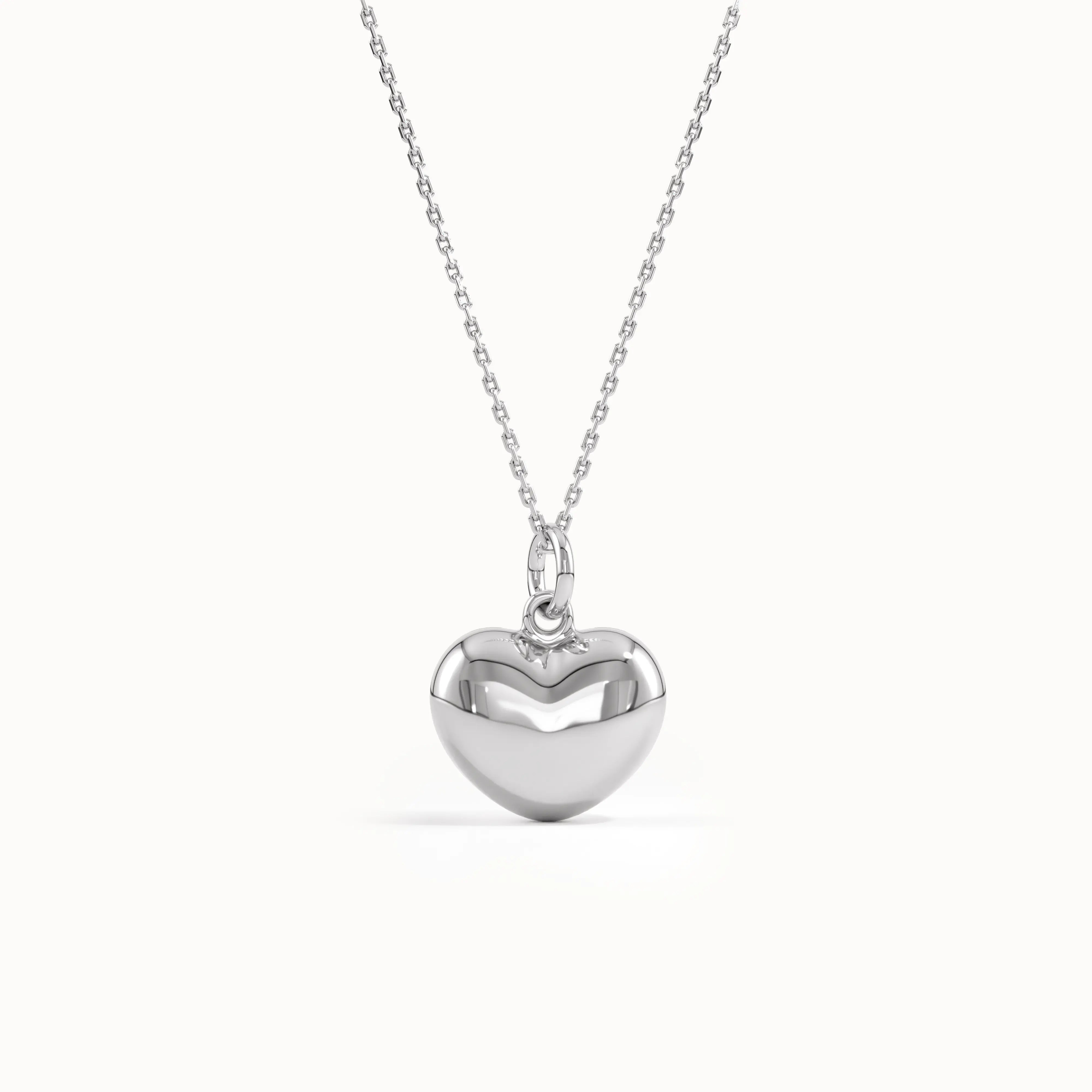 Puffy Heart Pendant for Women - BRENNMORE 