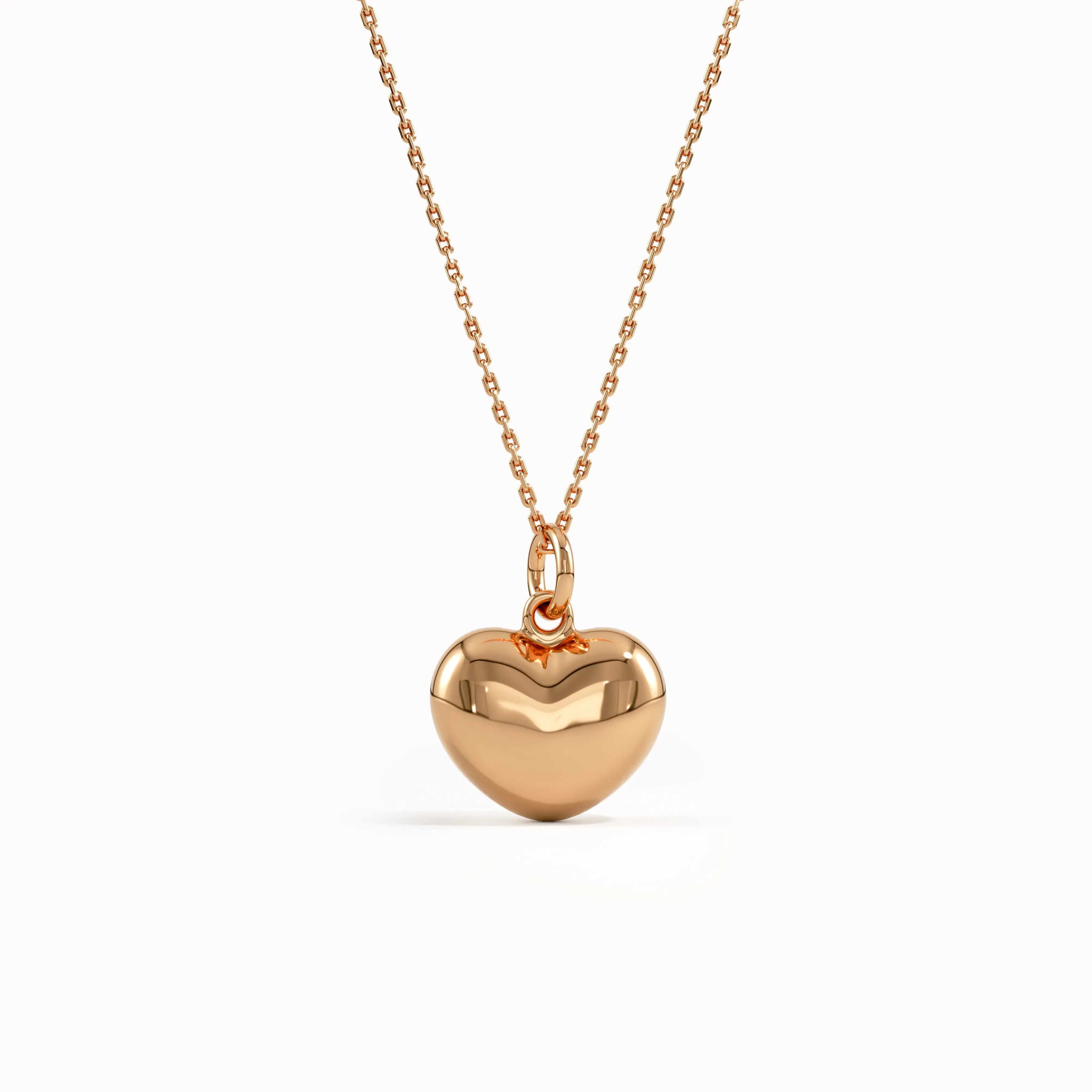 Puffy Heart Pendant for Women - BRENNMORE 