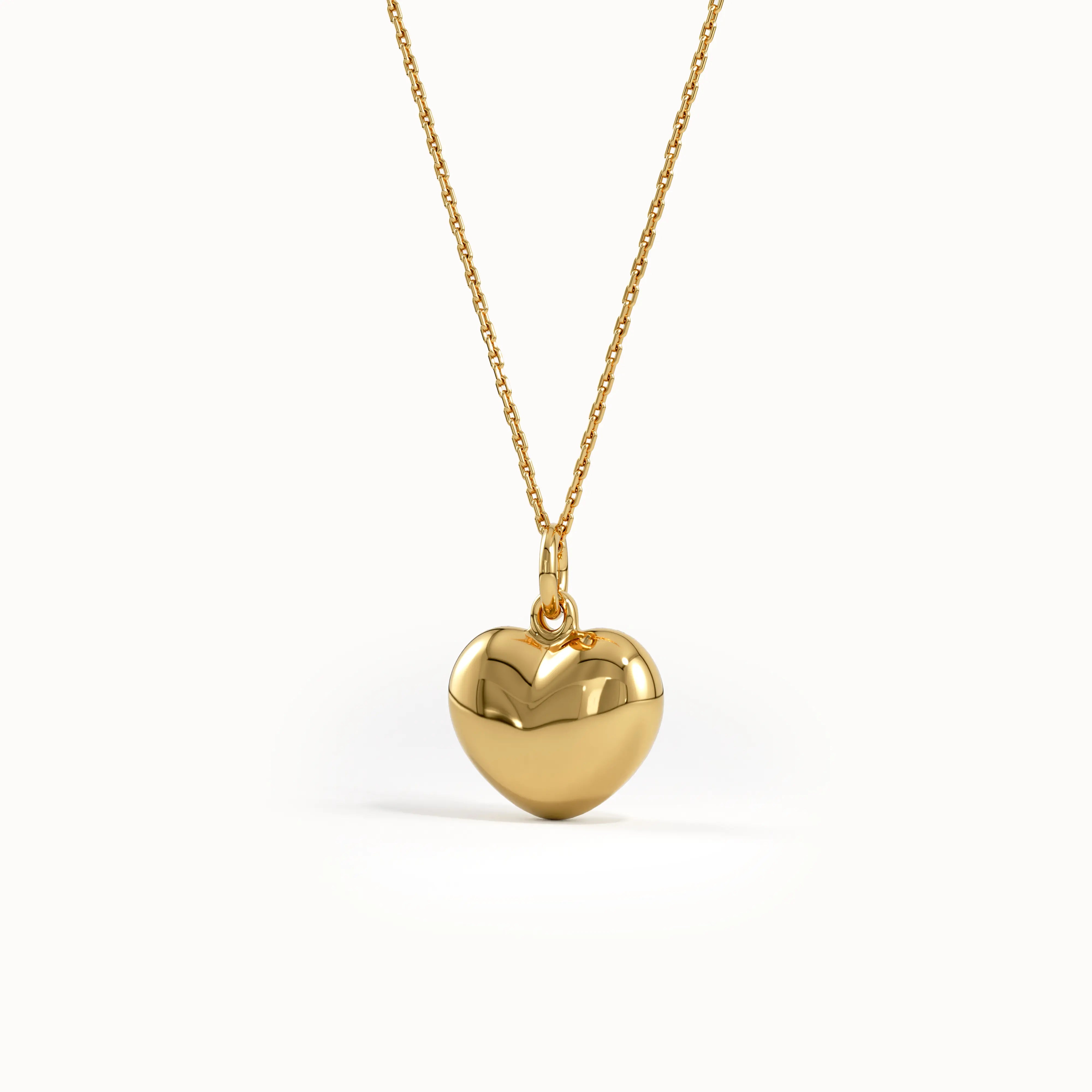 Puffy Heart Pendant for Women - BRENNMORE 