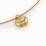 Puffy Heart Pendant for Women - BRENNMORE 