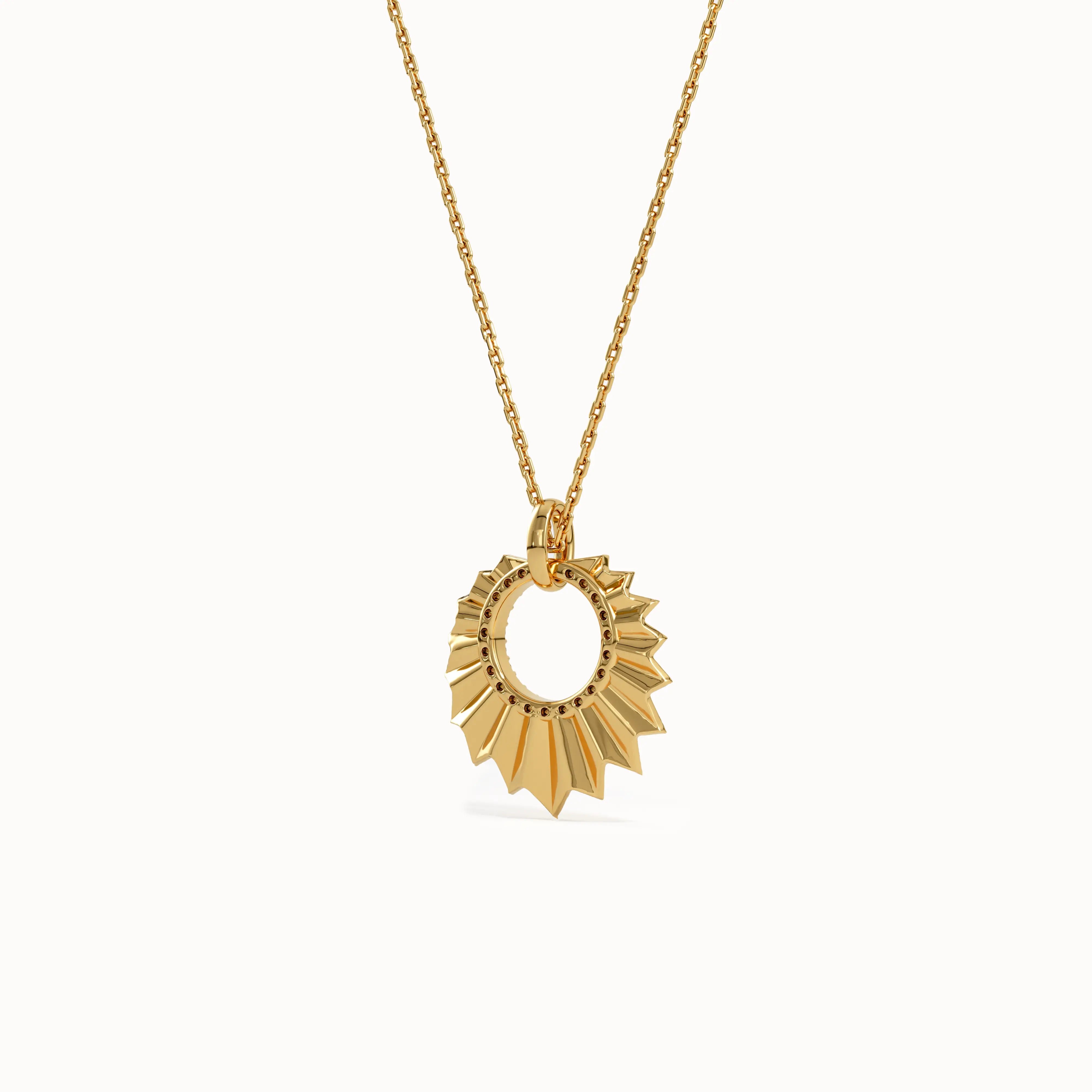 Sunshine Pendant Necklace for Women - BRENNMORE 