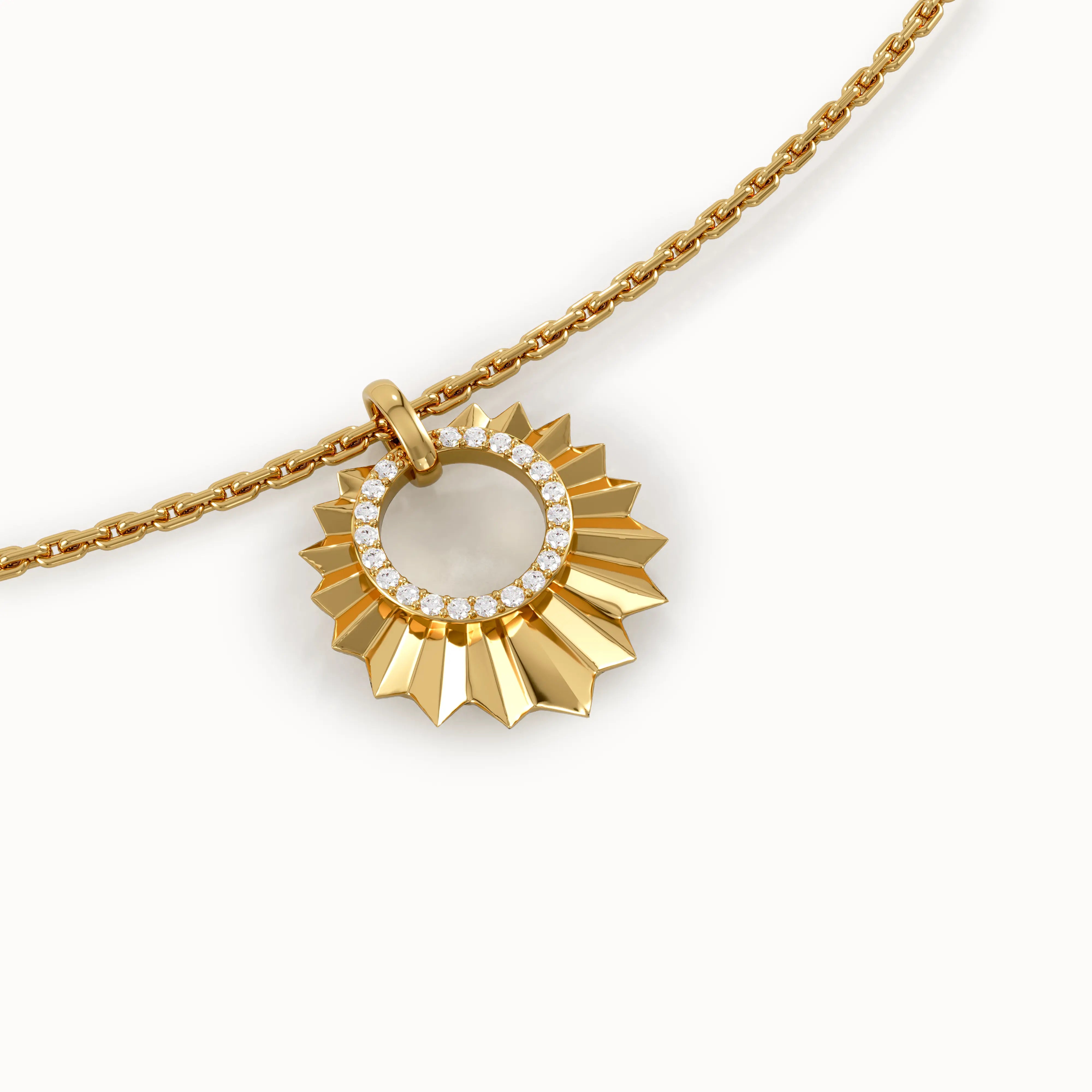 Sunshine Pendant Necklace for Women - BRENNMORE 